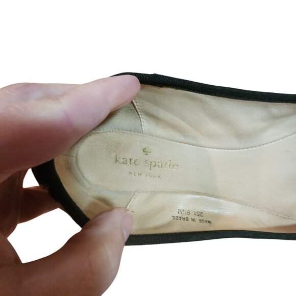 Kate Spade Vilette calf hair espadrille flats with a leopard print Womens size 9 - Picture 8 of 9